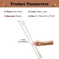Shoe Horn, Shoe Helper Stick, Adjustable Plastic Shoe Helper, Portable Foldable Helper with Long Handle for Boots.