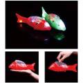 Fun Simulation 1Fish Educational Toys Boys Kids Creative Pet Magical LED Lights Swim Fish Electric Toy Car For Children Gifts(null). 