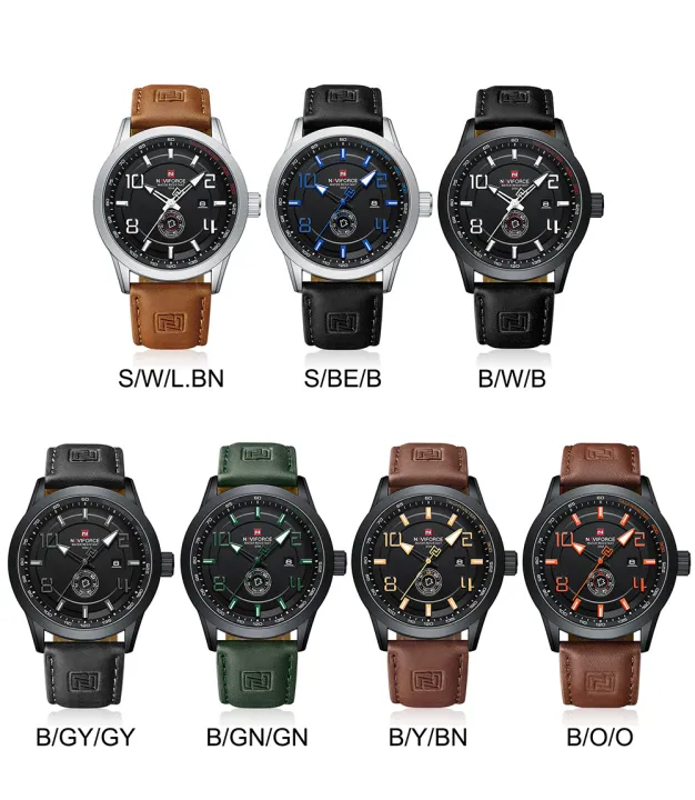 NAVIFORCE%20NF9229%20Youth%20Retro%20Fashion%20Men%E2%80%99s%20Watch%20Trend%20Waterproof%20Sports%20Luminous%20Quartz%20Movement%20Commuter%20Wristwatch%20-%20Image%202