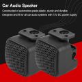 2Pcs 500W 12V Universal Car Audio Speaker Car Horn for All Car Audio Systems with 12V DC Power Supply. 