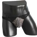 Men Briefs U Convex Pouch Mens Leopard Print Panties Mid-Waist Thin Breathable Soft Skin Friendly Underwear Slip Homme.