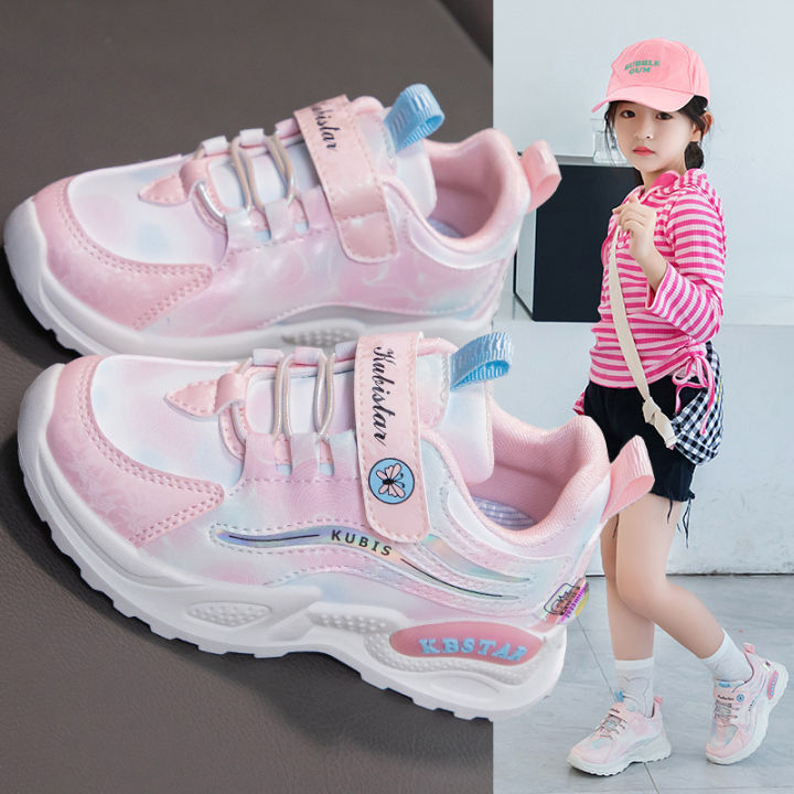 2024%20Girls%20Shoes%20Autumn%20New%20Children's%20Casual%20Shoes%20Girls%20Soft%20Sole%20Daddy%20Shoes%20Waterproof%20Leather%20Running%20Tourist%20Shoes%20-%20Image%203