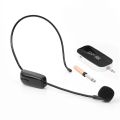 2 IN 1 Handheld UHF Wireless Microphone Headset Professional Head-Wear Mic 30M Range for Teaching Voice Amplifier Stage Speakers. 