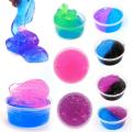 Diy Color Transparent Slime Glue Toys Supplies Clear Fluffy Slimes Foam Putty Plasticine Cloud Slime Ball Clay Kit For Kids. 