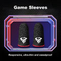 10pcs Mobile Game Fingertip Gloves For PUBG Gamer Sweatproof Anti-slip Touch Screen Finger Sleeve Breathable Gaming Finger Cover.