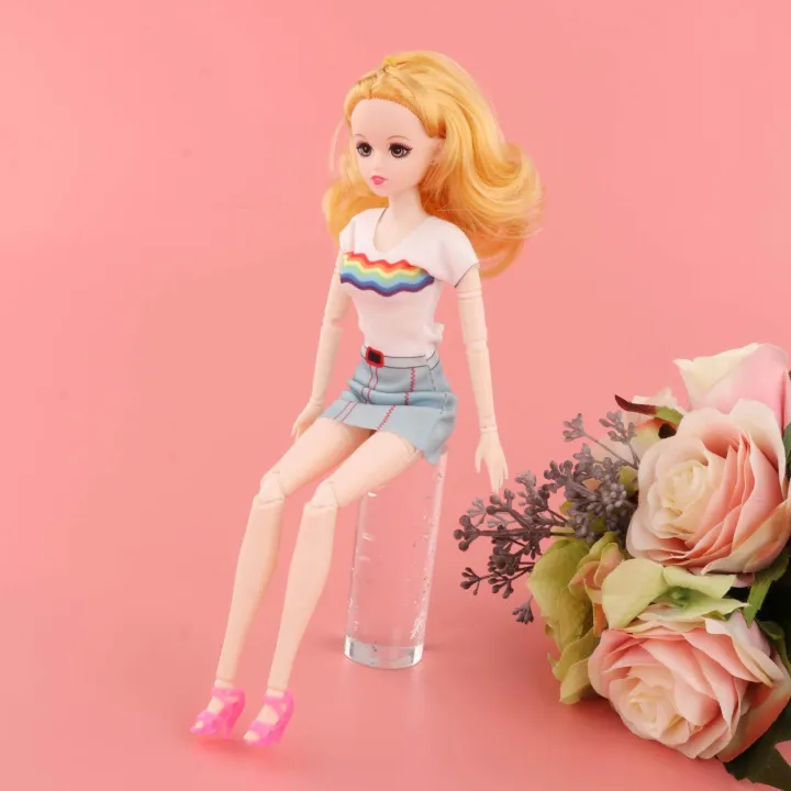 Girl%20Doll%2012%20Inch%2015%20Movable%20Joints%20Dolls%20for%20Age%203%204%205%206%207%20Year%20Old%20Girls%20Dolls%20Kids%20Dolls%20for%20Girls%20Baby%20Cute%20Doll%20Toy%20with%20Clothes%20and%20Shoes%20-%20Image%209