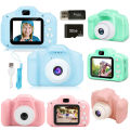 Kids Camera Toys Mini HD Digital Video Selfie Cameras Portable Outdoor Photography Educational Toy For Children Christmas Gifts. 