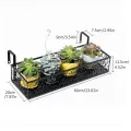 Migeet Flower Pot Stand Rack Deck Rail Flowerpot Railing Shelf Balcony Rail pl-anter Shelf Fence Railing Flower Pots Holder. 