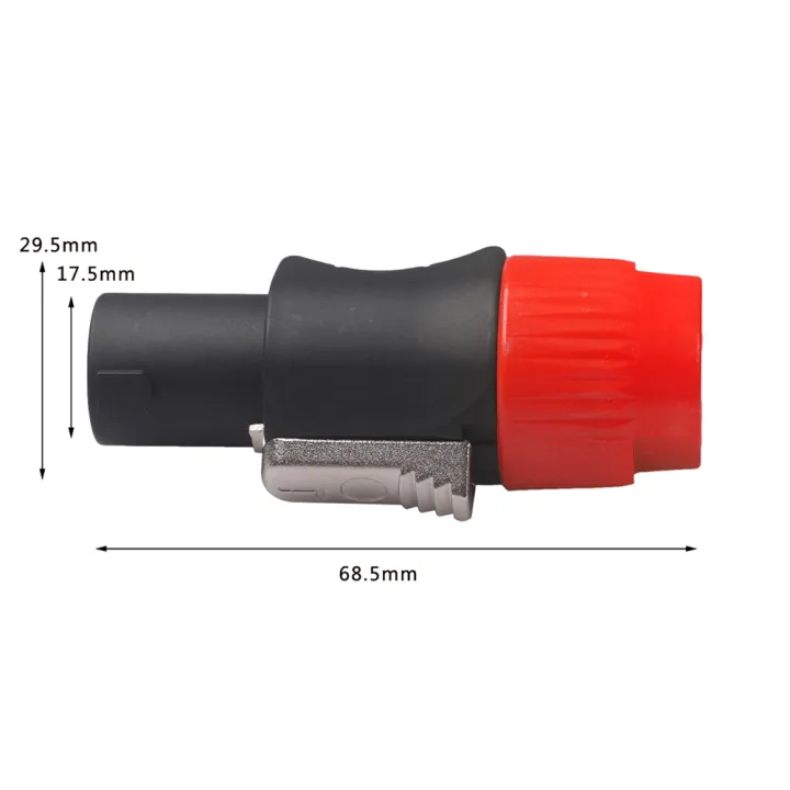 20/10pcs%20Speaker%20Connectors%204%20Pole%204%20Pin%20Male%20Audio%20Cable%20Adapter%20Speakon%20ABS%20Shell%20Jack%20Accessories%20Ohm%20Plug%20For%20Neutrik%20NL4FC%20-%20Image%206