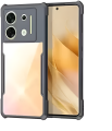 For Infinix Zero 30 5G Protective Black Border Crystal Clear Xundd Mobile Back Case Cover. 