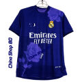 Real Madrid x Y-3 Fourth Purple Rose Jersey Half Sleeve. 