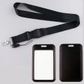 Black Lanyard For Key Chain ID Credit Card Cover Pass Cell Phone Charm Neck Straps Badge Holder Neckband Accessories.