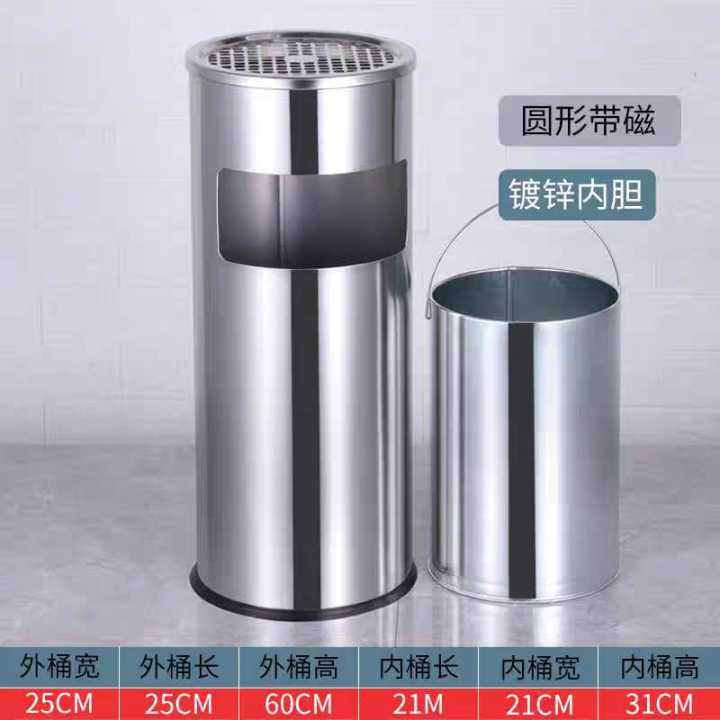 Wall%20Ashtray%20Dustbin%20For%20Hotel%20Stainless%20Steel%20-%20Image%207