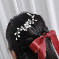 1/2Pcs Simulate Pearl Hairpins Hairstyles Wedding Bridal Hair Pins Hair Jewelry Accessories Hair Clips for Women. 