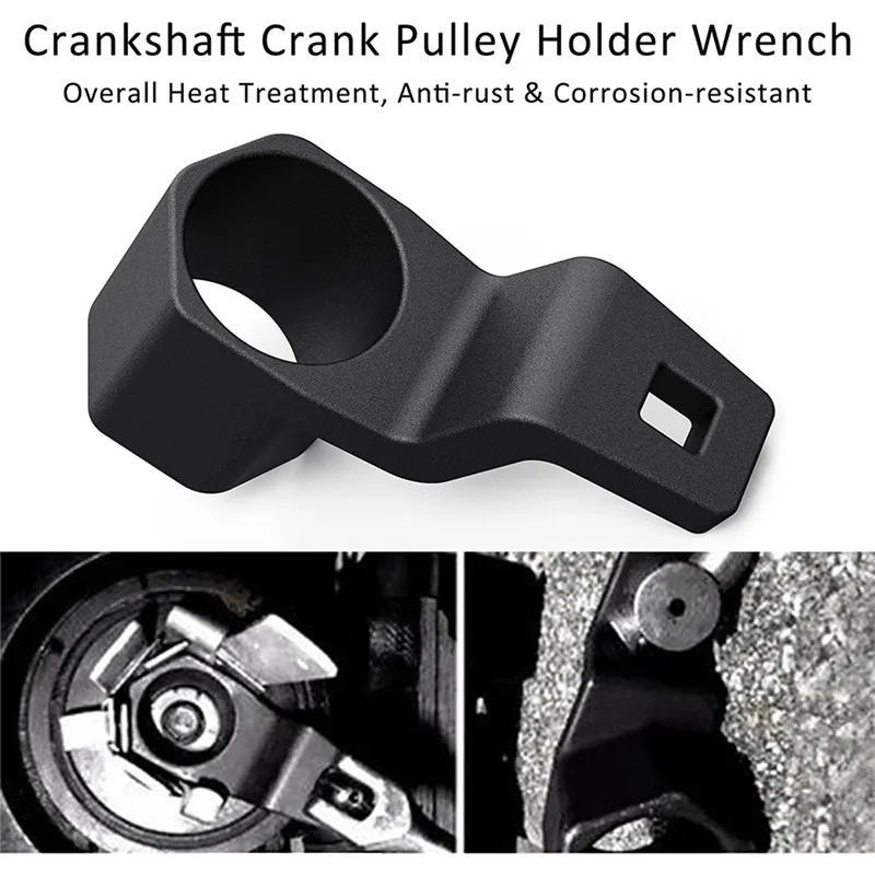 US Shipping Crankshaft Pulley Holder Tool Crank Bolt Removal And