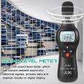 JD-801 Digital Noise Detector Mini Lightweight High Accuracy Decibel Monitoring Device Sound Level Meter with Backlight ON/OFF Function.
