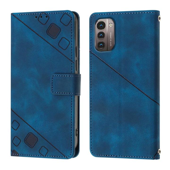Cover Portafoglio In Pelle PU Per Nokia G21 / G11 – Retro Premium Con Slot Per Schede, Stand E Chiusura Magnetica, Nero