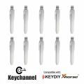 10PCS Universal Flip Remote Key Blade Mazda Type MZ31 MAZ24R MAZ-11D 27# ForVVDI Remote Blade For Mazda M2 M3 M5 M6 M8.