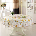 Wash-free round table round tablecloth waterproof and oilproof hotel restaurant anti-PVC square square rectangular dining table coffee table cloth.