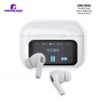 Airpods A9 Pro 2 ANC/ENC With Screen Display  Dobble Dark Touch Control Noise Reduction Long Battery Bluetooth Headphone. 