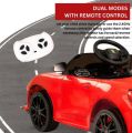 Ride On Mini Cooper Car Both Remote Control & Manual Drive for Kids for 2-8 years. 