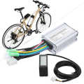 Controller 36V/48V 15A Brushless Electric Bike KT LCD4 Display Screen Kit Normal Connector.