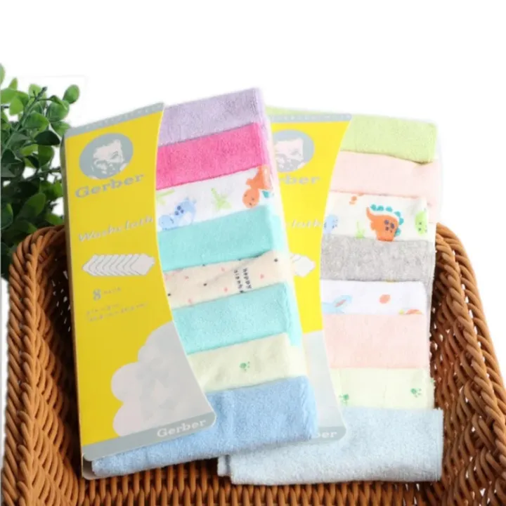 8PCS/Pack%20Soft%20Cotton%20Baby%20Handkerchief%20Infant%20Towel%20Muticolor%20Baby%20Washcloth%20-%20Image%207
