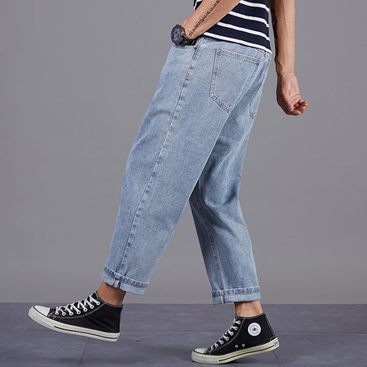Men's%20Baggy%20Jeans%20Oversized%2042%2046%2048%20Hip%20Hop%20Ankle%20Lenght%20Pants%20Jeans%20New%20Autumn%20Stretch%20Waist%20Men's%20Denim%20Wide%20Leg%20Pants%20-%20Image%205