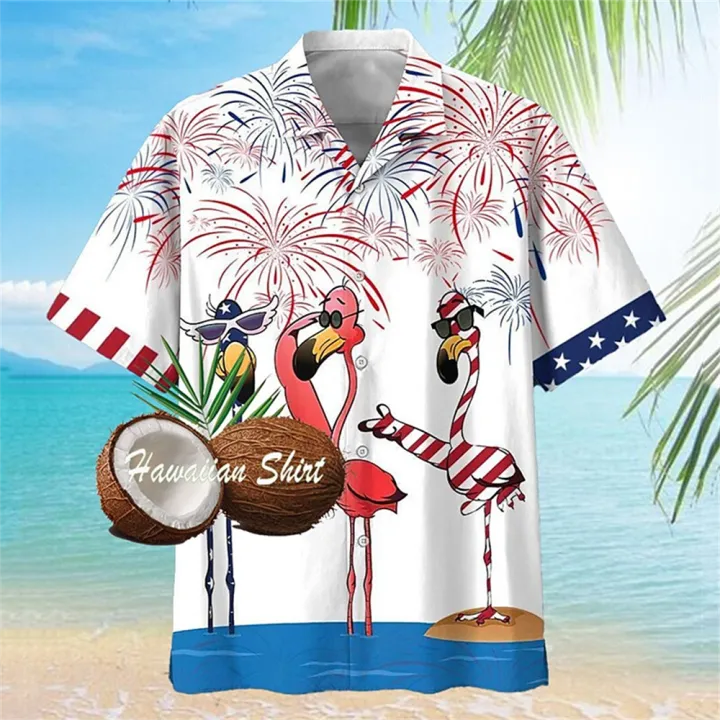 Hawaiian%20Shirts%20For%20Men%20Summer%20Beach%20Vacation%20Short%20Sleeve%20Shirts%20Fashion%20Print%20Lapel%20Oversized%20Shirt%20Top%20Casual%20Holiday%20Clothes%20-%20Image%204