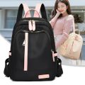 Contrast Color Backpack for Women Large Capacity School Bags for Teenager Waterproof Oxford Travel Rucksack Girls Knapsack Bolsa. 