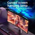 USB Stepless Dimming Screen Hanging Light Computer RGB Background Atmosphere Eye-Care Desk Lamp Curved Screen Light Bar Monitor.