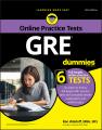 GRE For Dummies with Online Practice Tests 9th Edition by Ron Woldoff (White Print). 