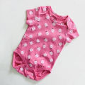 Baby Half Sleeve Organic Cotton Printed Romper From Levin.