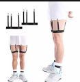 2 pieces men Elestie Garter Belt Sock Shirt holder.