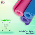 Mulicolor Yoga Mat For Yoga - 6 mm.