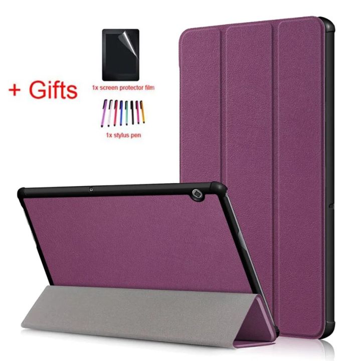 Ultra%20Slim%20Case%20for%20Huawei%20Mediapad%20T5%2010%20AGS2-W09/L09/L03/W19%2010.1"%20Cover%20for%20Huawei%20Mediapad%20T5%2010%20Tablet%20case+film+stylus%20-%20Image%202