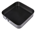 10 Inch Square Shape Non-Stick Cake Pan Bread Mold - Black. 