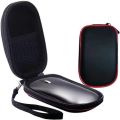 2024 EVA Storage Bags PU Portable Carrying Cover Velvet Simple Protective Case for Apple Magic Mouse 1/2 Generation Travel. 