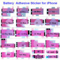 10Pcs Screen Waterproof Battery Adhesive For iPhone 14 Pro Max 13 11 12 Mini XS XR 7 8 Display Sticker Glue LCD Frame Tape Seal. 