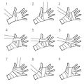 2 Rolls Cotton Sports Strap Boxing Bandage Sanda Muay Thai Taekwondo Hand Gloves Wraps Boxing Handwraps for Training Bandages. 