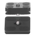 Quick Release Plate 1/4 Inch Screw Slip Resistant Aluminum Alloy Universal Camera Quick Release Plate hot. 