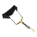 Qiunery Saxophone Neck Strap With Metal Hook Adjustable Y-shaped Metal Slider Sax Strap Durable Saxophone Neck Strap For Alto Tenor Soprano Baritone Saxophones. 