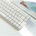 1 Set Milk Theme Key Caps For MX Switch Mechanical Keyboard PBT Dye Subbed Bee Japanese Minimalist White Keycaps XDA. 