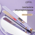 Safe Anti Perm Curler Hair Straightener 2-In-1 Negative Ion Essential Oil Hair Care 10 Second Fast Heating Hair Styling Tool.