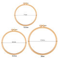 5/6/8Inch Embroidery Cross Stitch Hoop Frame Ring Plastic Hoop Round Needlecraft Sewing Tools.
