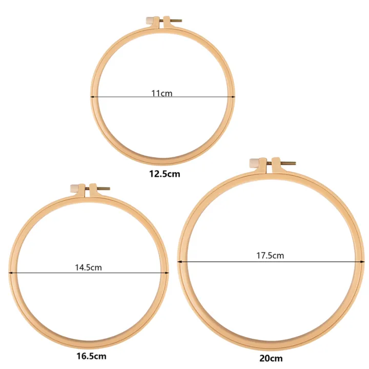 5/6/8Inch%20Embroidery%20Cross%20Stitch%20Hoop%20Frame%20Ring%20Plastic%20Hoop%20Round%20Needlecraft%20Sewing%20Tools%20-%20Image%207