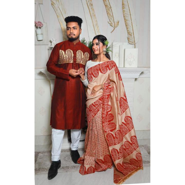 Best Combo Dress for Couple/Family Dress/Couple Set/Occasional dress/Traditional Dress/Matching Dress Design -1