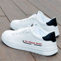 Deodorant Shoes Male 2024 Summer New Trendy Shoes Versatile Men's White Shoes Korean Style Waterproof Casual Shoes Sneakers.