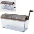 Mini A4 File Hand Shredder Strip Cut Shredder Paper Cutter Manual Cutting Machine for Office School. 