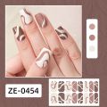 1Set INS Trendy 16 Strips Semi Cured Gel Nail Sticker French Nail Art Gradient Colors Gel Full Nail Wraps Gel Nail Polish Strip. 